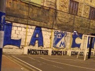 Mural - Graffiti - Pintadas - Mural de la Barra: Blue Rain • Club: Millonarios • País: Colombia