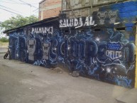 Mural - Graffiti - Pintadas - Mural de la Barra: Boca del Pozo • Club: Emelec • País: Ecuador
