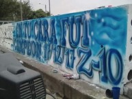 Mural - Graffiti - Pintada - Mural de la Barra: Comandos Azules • Club: Millonarios