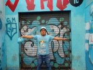 Mural - Graffiti - Pintada - Mural de la Barra: Extremo Celeste • Club: Sporting Cristal