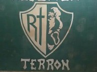 Mural - Graffiti - Pintadas - "REGIMEN TERRON" Mural de la Barra: Frente Radical Verdiblanco • Club: Deportivo Cali • País: Colombia