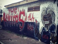 Mural - Graffiti - Pintadas - "The Killers" Mural de la Barra: Garra Blanca • Club: Colo-Colo • País: Chile