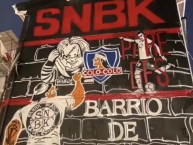 Mural - Graffiti - Pintada - "barrio antimadres snbk" Mural de la Barra: Garra Blanca • Club: Colo-Colo