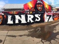 Mural - Graffiti - Pintadas - "NO SOMOS DIOS PERO ESTAMOS EN TODOS LADOS" Mural de la Barra: Garra Blanca • Club: Colo-Colo • País: Chile