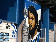 Mural - Graffiti - Pintadas - "Hugo De León" Mural de la Barra: Geral do Grêmio • Club: Grêmio • País: Brasil
