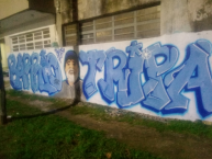 Mural - Graffiti - Pintada - "Tolosa barrio tripero" Mural de la Barra: La Banda de Fierro 22 • Club: Gimnasia y Esgrima