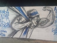 Mural - Graffiti - Pintadas - "Ensenada" Mural de la Barra: La Banda de Fierro 22 • Club: Gimnasia y Esgrima • País: Argentina