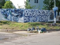 Mural - Graffiti - Pintadas - "Villa elvira barrio tripero" Mural de la Barra: La Banda de Fierro 22 • Club: Gimnasia y Esgrima • País: Argentina