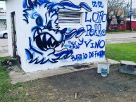 Mural - Graffiti - Pintada - Mural de la Barra: La Banda de Fierro 22 • Club: Gimnasia y Esgrima