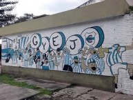 Mural - Graffiti - Pintada - Mural de la Barra: La Banda de la Flaca • Club: Gimnasia y Esgrima Jujuy