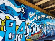 Mural - Graffiti - Pintada - Mural de la Barra: La Banda de la Flaca • Club: Gimnasia y Esgrima Jujuy