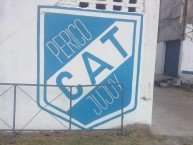 Mural - Graffiti - Pintadas - Mural de la Barra: La Banda del Expreso Azul • Club: Talleres de Perico • País: Argentina