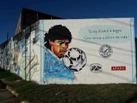 Mural - Graffiti - Pintada - Mural de la Barra: La Banda del Parque • Club: Deportivo Merlo