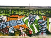 Mural - Graffiti - Pintadas - "Los pibes de la estación" Mural de la Barra: La Banda del Sur • Club: Banfield • País: Argentina