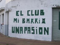 Mural - Graffiti - Pintadas - "El Club Mi Barrio Una Pasion" Mural de la Barra: La Banda del Sur • Club: Banfield • País: Argentina