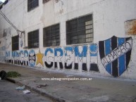 Mural - Graffiti - Pintada - "Almagro y Grêmio" Mural de la Barra: La Banda Tricolor • Club: Almagro