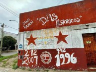 Mural - Graffiti - Pintadas - Mural de la Barra: La Barra 14 • Club: Lanús • País: Argentina