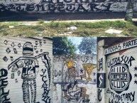 Mural - Graffiti - Pintadas - "Barrio Tembetary" Mural de la Barra: La Barra 79 • Club: Olimpia • País: Paraguay
