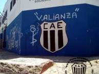 Mural - Graffiti - Pintada - "Villa Alianza" Mural de la Barra: La Barra de Caseros • Club: Club Atlético Estudiantes