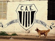 Mural - Graffiti - Pintada - "La Gardel" Mural de la Barra: La Barra de Caseros • Club: Club Atlético Estudiantes