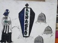 Mural - Graffiti - Pintadas - "Guaminí" Mural de la Barra: La Barra de Caseros • Club: Club Atlético Estudiantes • País: Argentina
