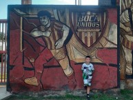 Mural - Graffiti - Pintadas - Mural de la Barra: La Barra de la Ribera • Club: Boca Unidos • País: Argentina