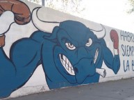 Mural - Graffiti - Pintada - "habrá un siempre para la batalla" Mural de la Barra: La Brava • Club: Alvarado