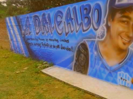 Mural - Graffiti - Pintada - "Seba Vaccari por siempre" Mural de la Barra: La Dale Albo • Club: Gimnasia y Tiro