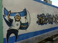 Mural - Graffiti - Pintada - "HINCHA DEMEN77E" Mural de la Barra: La Demencia • Club: Celaya