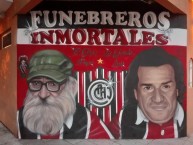 Mural - Graffiti - Pintada - Mural de la Barra: La Famosa Banda de San Martin • Club: Chacarita Juniors