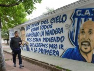 Mural - Graffiti - Pintada - "Guiñazú" Mural de la Barra: La Fiel • Club: Talleres