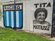 Mural - Graffiti - Pintada - Mural de la Barra: La Guardia Imperial • Club: Racing Club