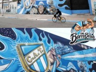 Mural - Graffiti - Pintadas - Mural de la Barra: La Inimitable • Club: Atlético Tucumán • País: Argentina