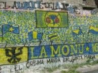 Mural - Graffiti - Pintadas - Mural de la Barra: La Monumental • Club: América • País: México