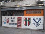 Mural - Graffiti - Pintadas - "Homenaje a la piña de Zandona a edmundo" Mural de la Barra: La Pandilla de Liniers • Club: Vélez Sarsfield • País: Argentina