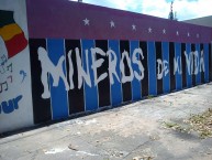 Mural - Graffiti - Pintadas - Mural de la Barra: La Pandilla del Sur • Club: Mineros de Guayana • País: Venezuela