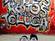 Mural - Graffiti - Pintadas - "Los diablos rojos" Mural de la Barra: La Perra Brava • Club: Toluca • País: México