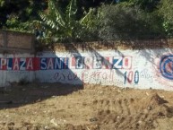 Mural - Graffiti - Pintada - "San Lorenzo" Mural de la Barra: La Plaza y Comando • Club: Cerro Porteño
