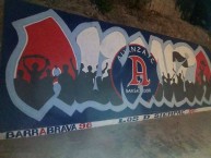Mural - Graffiti - Pintadas - "Bloque de ilopango" Mural de la Barra: La Ultra Blanca y Barra Brava 96 • Club: Alianza • País: El Salvador