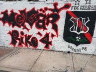 Mural - Graffiti - Pintada - "mural de el RIKO 4 fracción de LEON DEL SVR" Mural de la Barra: León del Svr • Club: Melgar