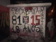 Mural - Graffiti - Pintadas - Mural de la Barra: León del Svr • Club: Melgar • País: Peru