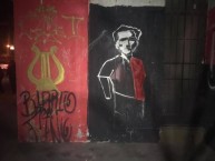 Mural - Graffiti - Pintada - Mural de la Barra: León del Svr • Club: Melgar