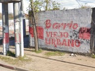 Mural - Graffiti - Pintada - Mural de la Barra: Los Borrachos de Morón • Club: Deportivo Morón