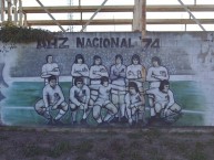 Mural - Graffiti - Pintadas - Mural de la Barra: Los Borrachos del Mastil • Club: Altos Hornos Zapla • País: Argentina