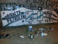 Mural - Graffiti - Pintadas - Mural de la Barra: Los de Siempre • Club: Oriente Petrolero • País: Bolívia