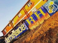 Mural - Graffiti - Pintadas - Mural de la Barra: Los del Cerro • Club: Everton de Viña del Mar • País: Chile