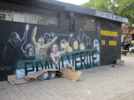 Mural - Graffiti - Pintadas - "En La 70, Prado Verde" Mural de la Barra: Los del Sur • Club: Atlético Nacional • País: Colombia