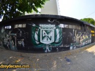 Mural - Graffiti - Pintadas - "En La 70, Prado Verde" Mural de la Barra: Los del Sur • Club: Atlético Nacional • País: Colombia