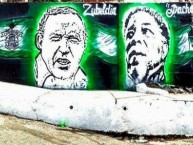 Mural - Graffiti - Pintada - "Castilla, Medellín, Antioquia" Mural de la Barra: Los del Sur • Club: Atlético Nacional