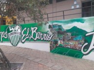 Mural - Graffiti - Pintada - "Comuna 13, Medellín, Colombia" Mural de la Barra: Los del Sur • Club: Atlético Nacional